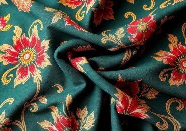 CLAIRE BATISTE: итальянская батика ткани для лёгких, воздушных вещей