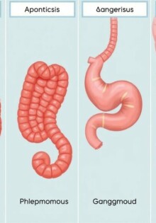 El viaje inflamado: comprender los estadios de la apendicitis — katarrhalisch, phlegmonös, gangränös, perforiert