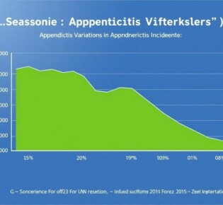 Variaciones estacionales en la incidencia de apendicitis: ¿por qué algunas épocas del año marcan la diferencia?