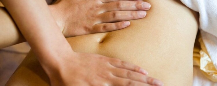 Польза массажа желудка при запорах, газообразовании и похудении