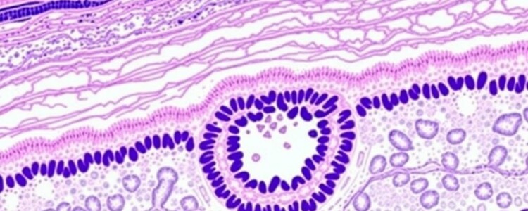 La estructura histológica de la pared apendicular: un viaje microscópico por el apéndice vermiforme