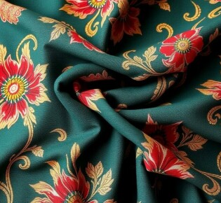 CLAIRE BATISTE: итальянская батика ткани для лёгких, воздушных вещей