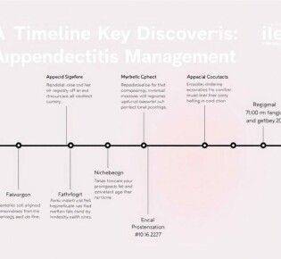 Una cronología fascinante: descubrimientos clave en el manejo de la apendicitis