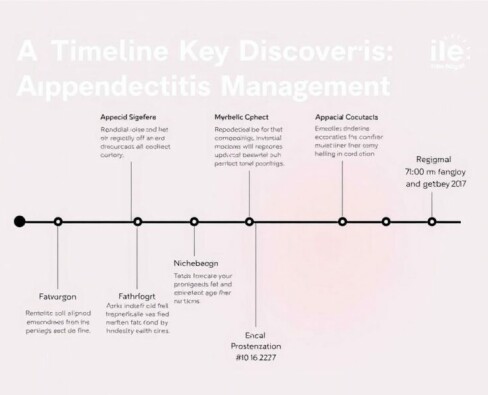 Una cronología fascinante: descubrimientos clave en el manejo de la apendicitis