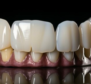 Реставрация зуба центральной группы