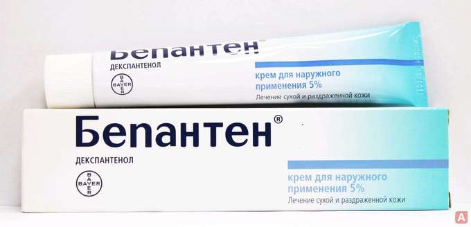 бепантен при геморрое