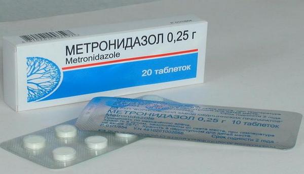 мотронидазол при аппендиците