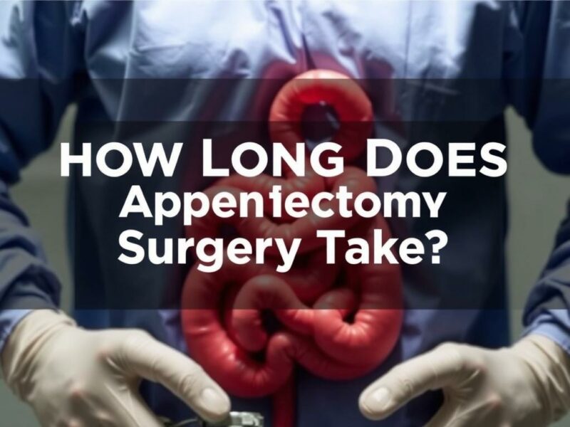  How Long Does Appendectomy Surgery Take?. Introduction to Appendectomy Surgery