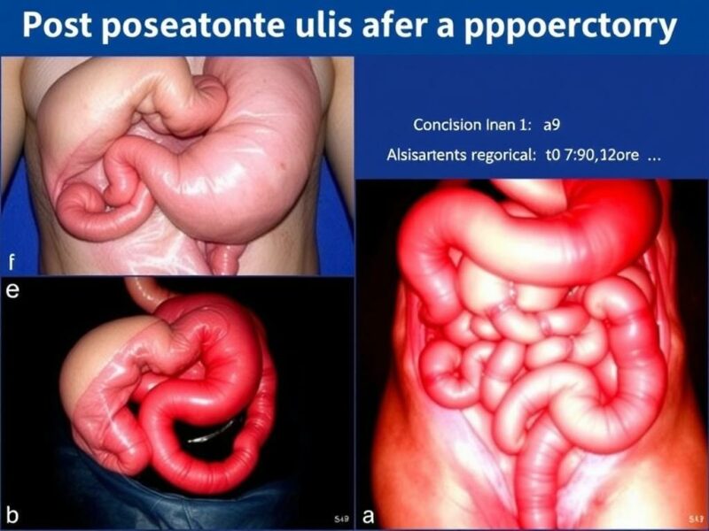  Postoperative Ileus nach Appendektomie. Schlussfolgerung