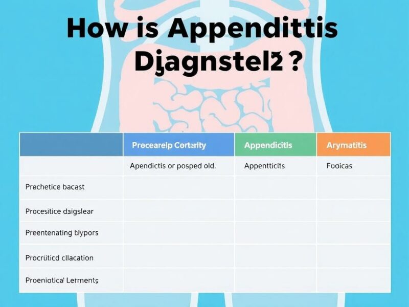  How Is Appendicitis Diagnosed?. Summary Table: Steps in Diagnosing Appendicitis