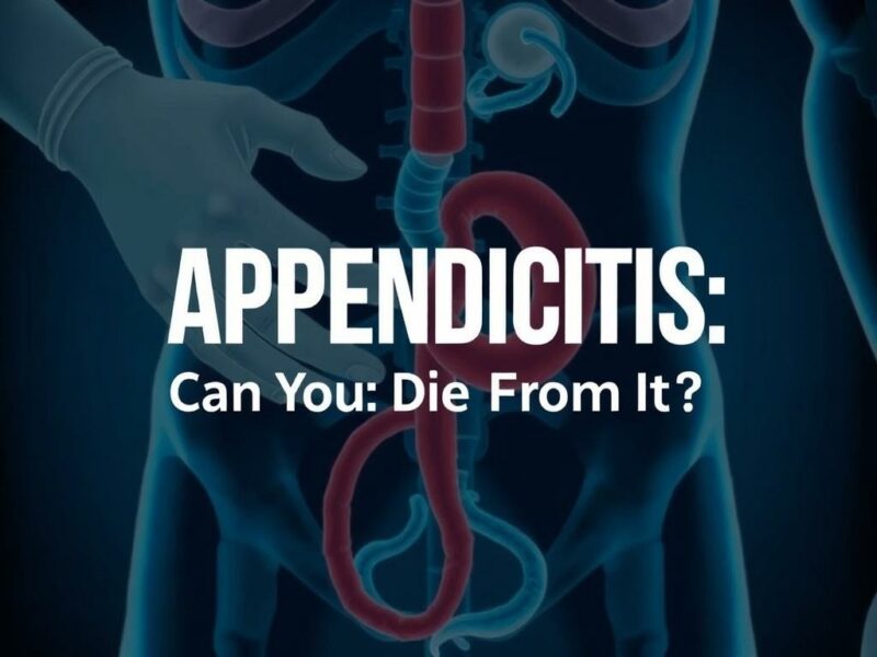  Appendicite : Peut-on en Mourir ?. Appendicite : un risque mortel ?
