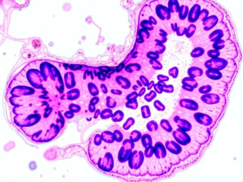  Histologische Untersuchung des entfernten Wurmfortsatzes. Der Weg der Probe: Von der Operation bis zum Mikroskop
