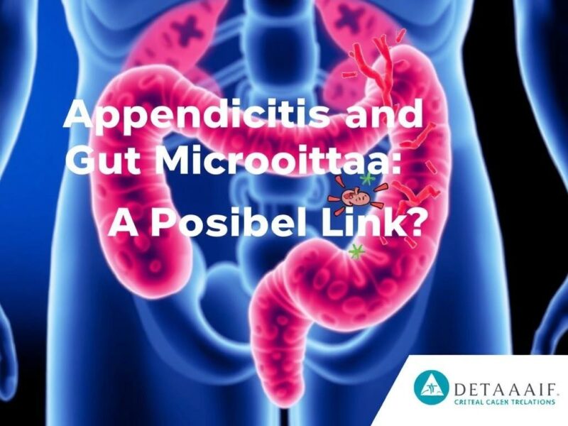  Appendicite et Microbiote Intestinal : Un Lien Possible ?. Introduction à l’appendicite et au microbiote intestinal