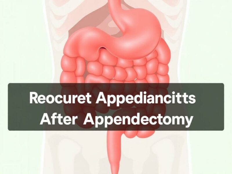  Recurrent Appendicitis After Appendectomy. How to Prevent Recurrent Appendicitis After Appendectomy?