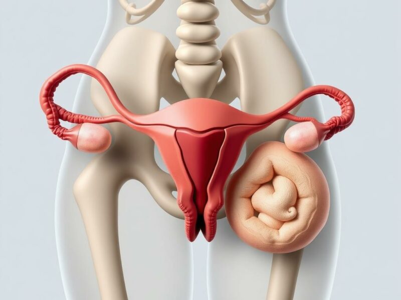 La relation anatomique avec les autres organes (uretère, ovaires, trompes).. Relaciones del útero con órganos pélvicos vecinos: vejiga, recto e intestino