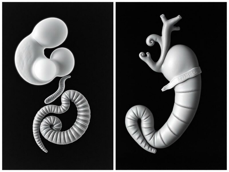 L'embryologie de l'appendice et du caecum.. Variaciones embriológicas y sus manifestaciones anatómicas