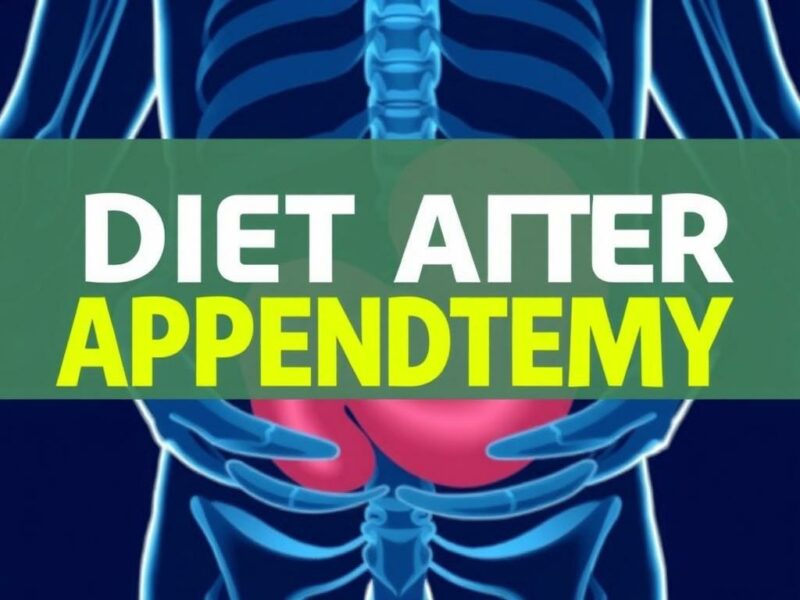 Le régime alimentaire après une appendicectomie.. Fase inicial: primeras 24 horas y las señales para avanzar