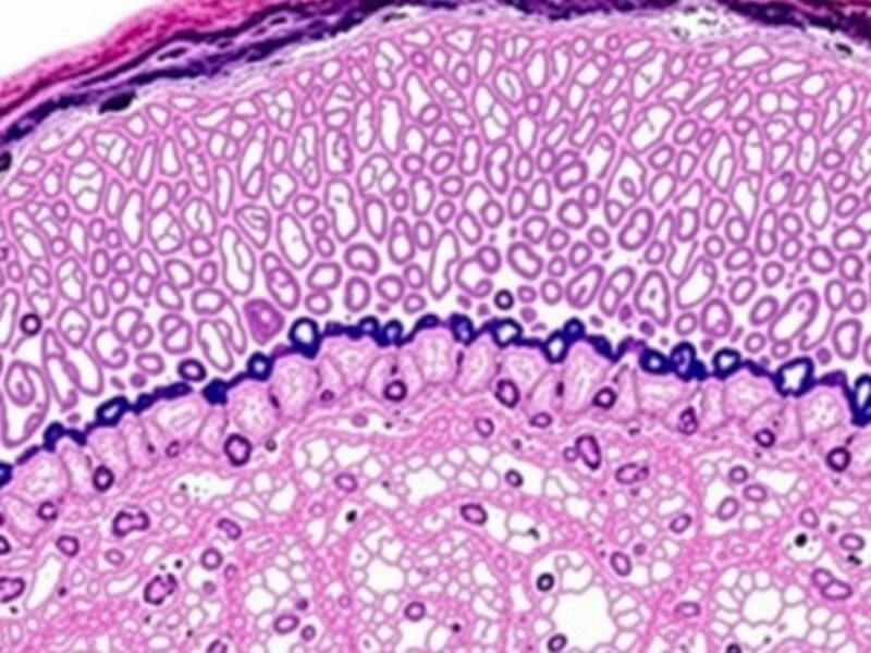 La structure histologique de la paroi appendiculaire.. Variaciones según la edad y el desarrollo