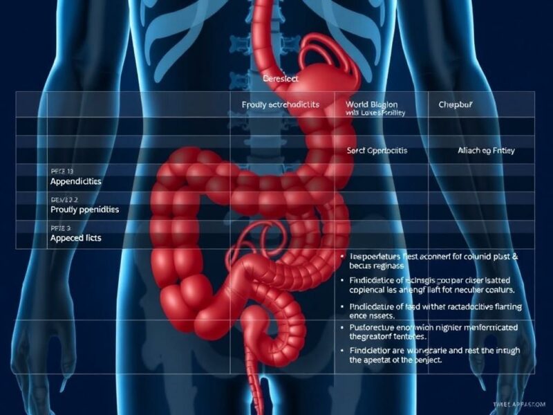 Le "stump appendicitis" (appendicite sur moignon).. Tabla comparativa rápida: claves para profesionales
