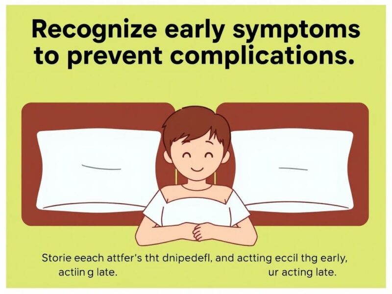 Reconocer los síntomas tempranos para prevenir complicaciones.. Historias que ilustran la diferencia entre actuar temprano o tarde