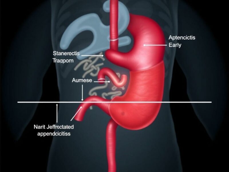 The Progression of Symptoms from Early to Perforated Appendicitis.. Timeline típico de síntomas: cuánto tiempo puede pasar hasta la perforación The Progression of Symptoms from Early to Perforated Appendicitis.. Timeline típico de síntomas: cuánto tiempo puede pasar hasta la perforación