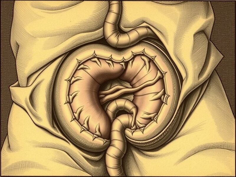 La première appendicectomie réussie (attribuée à Claudius Amyand, 1735).. Reflexiones sobre innovación y tradición en cirugía