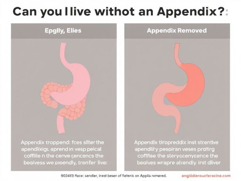 Peut-on vivre sans appendice ? Conséquences à long terme.. Tabla comparativa: apéndice presente vs. apéndice extirpado