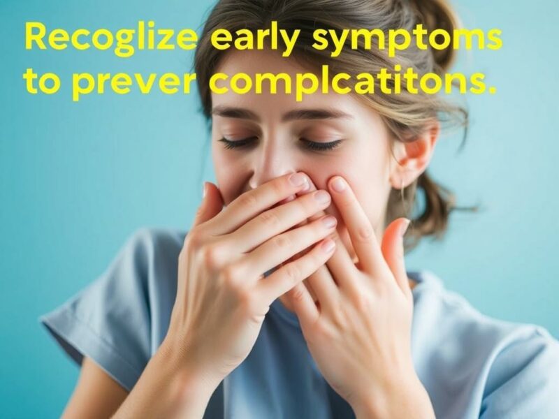 Reconocer los síntomas tempranos para prevenir complicaciones.. Por qué es vital reconocer síntomas tempranos