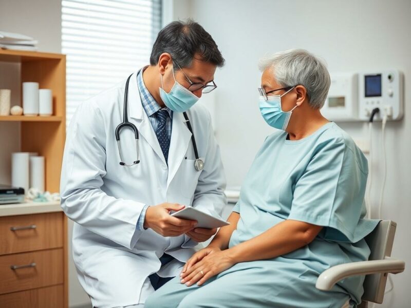 doctor and patientфото