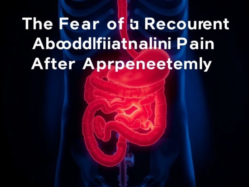 The Fear of Recurrent Abdominal Pain After Appendectomy.. Recursos y apoyo The Fear of Recurrent Abdominal Pain After Appendectomy.. Recursos y apoyo
