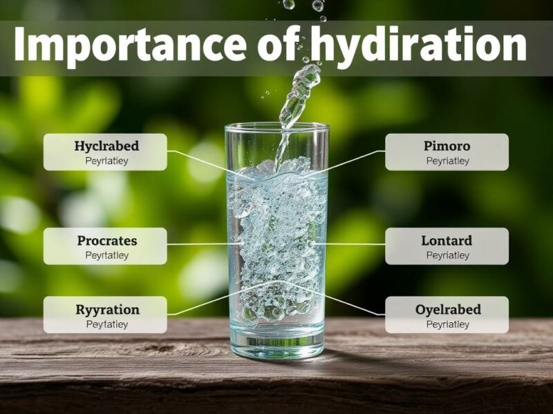 Importancia de la hidratación.. Funciones vitales del agua en el organismo