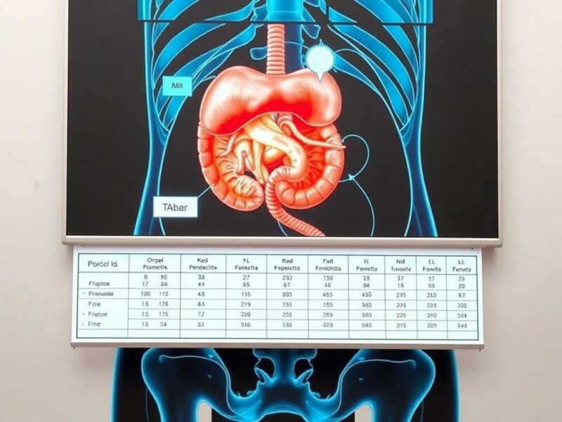 Die Appendizitis als Fallbeispiel in der mündlichen Prüfung. Recursos visuales y tablas que impresionan en la exposición