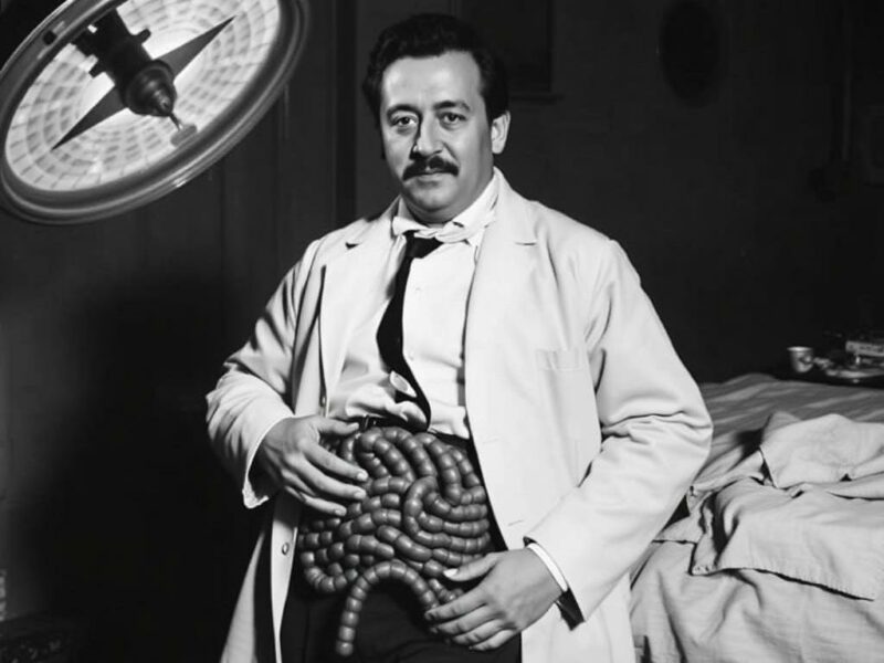 Les célébrités mortes d'une appendicite (ex: Harry Houdini).. Cómo cambió todo: la revolución quirúrgica y los antibióticos