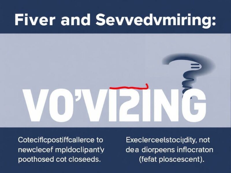 Fieber und Erbrechen: Hinweise auf den Schweregrad. Conclusión