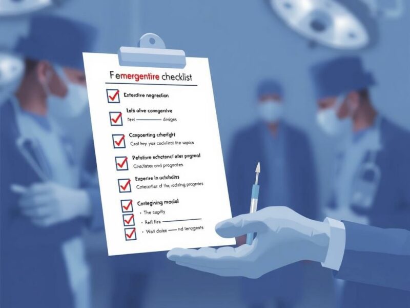 La check-list préopératoire en urgence.. Implicaciones éticas y legales