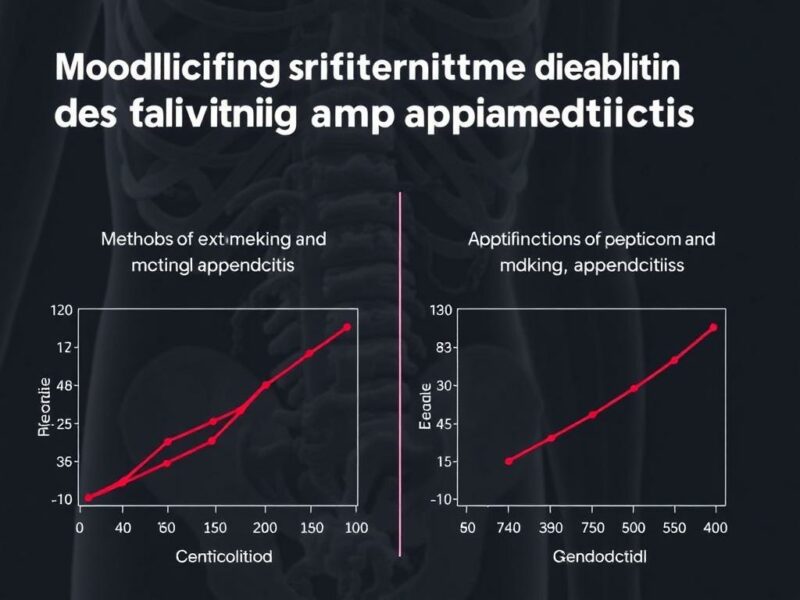 La modélisation du risque individuel de développer une appendicite.. Resumen visual: comparación de métodos
