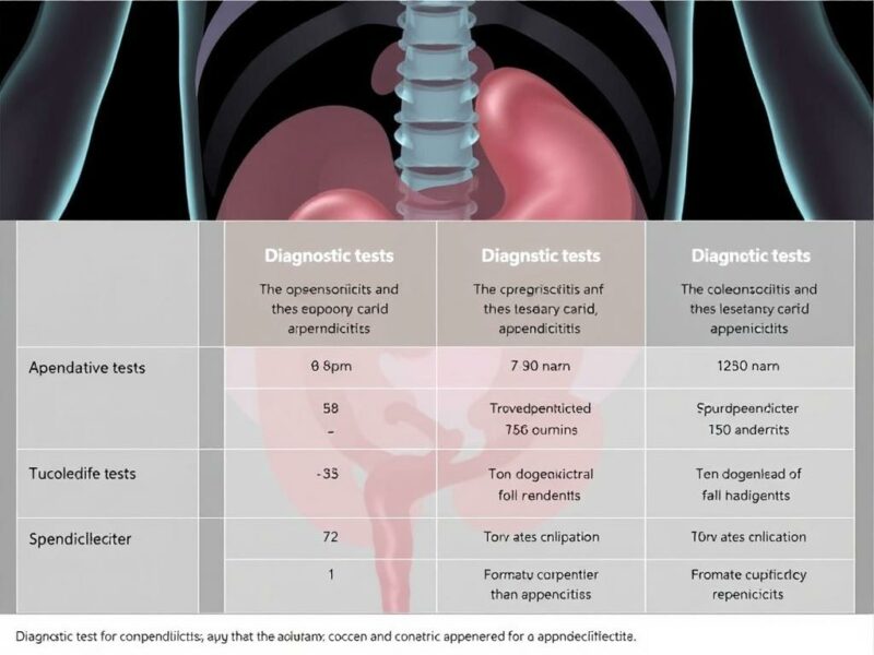 Appendizitis bei Kindern: Besonderheiten im Wachstumsalter. Tabla comparativa: pruebas diagnósticas en apendicitis pediátrica