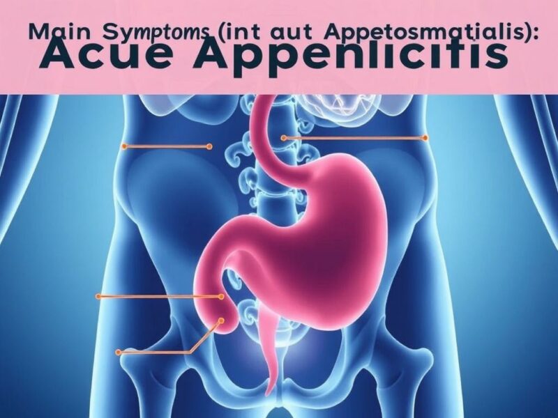Síntomas principales del apendicitis aguda.. Recapitulando: las claves para reconocer y actuar