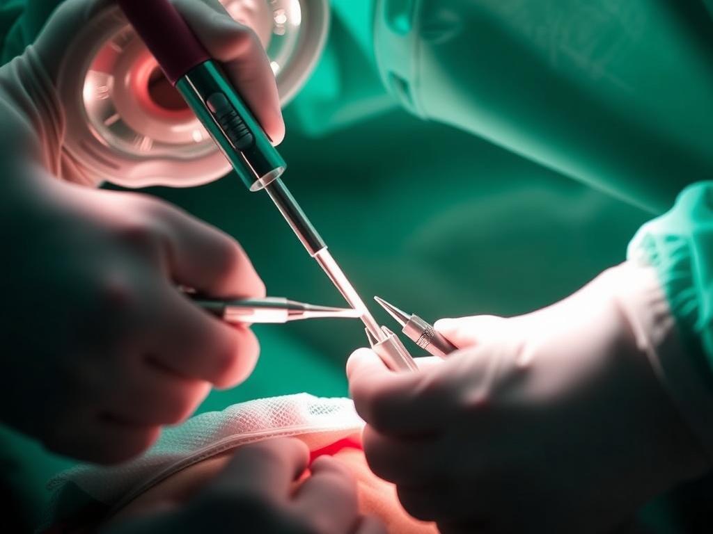 Avances en técnicas de cirugía laparoscópica.. Instrumentación quirúrgica: energía avanzada y suturas inteligentes