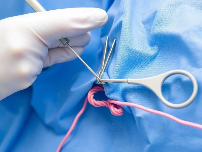 Chirurgische Nahttechniken bei der Appendektomie. Materiales de sutura: características y elección Chirurgische Nahttechniken bei der Appendektomie. Materiales de sutura: características y elección