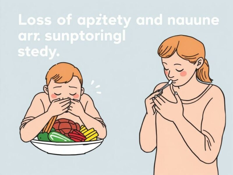 Appetitlosigkeit und Übelkeit als Begleitsymptome. Medidas generales y estrategias para manejar los síntomas en casa (no prescriptivas)