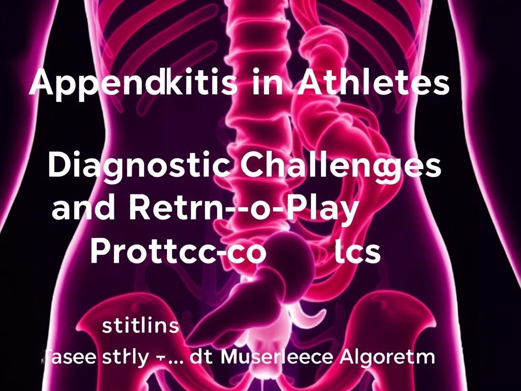 Appendicitis in Athletes: Diagnostic Challenges and Return-to-Play Protocols.. Casos prácticos y algoritmos de actuación Appendicitis in Athletes: Diagnostic Challenges and Return-to-Play Protocols.. Casos prácticos y algoritmos de actuación