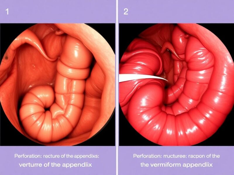 Die Perforation: Durchbruch des Wurmfortsatzes. Conclusión Die Perforation: Durchbruch des Wurmfortsatzes. Conclusión
