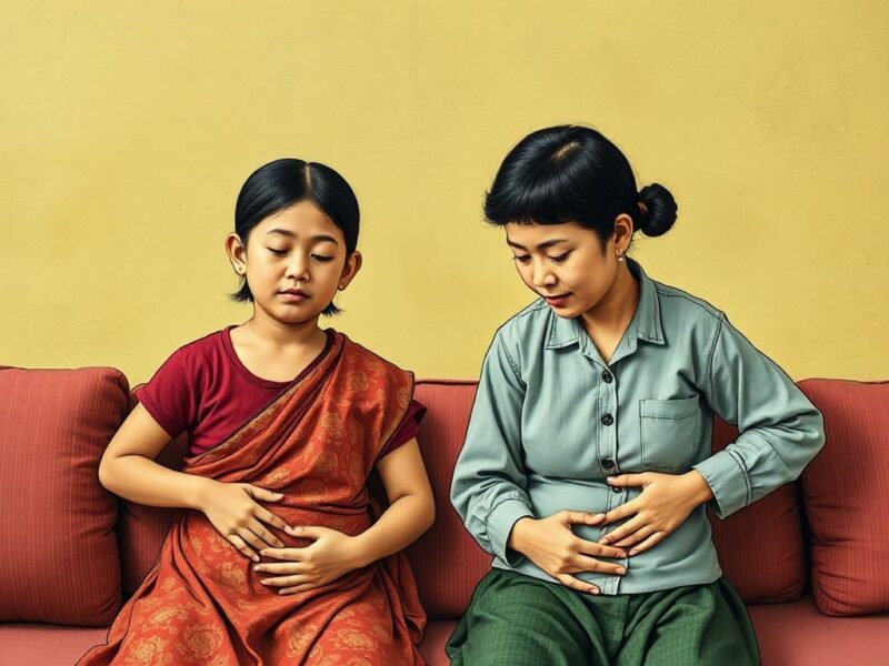 Kulturunterschiede im Umgang mit Bauchschmerzen. Acceso a la medicina y la economía de la salud