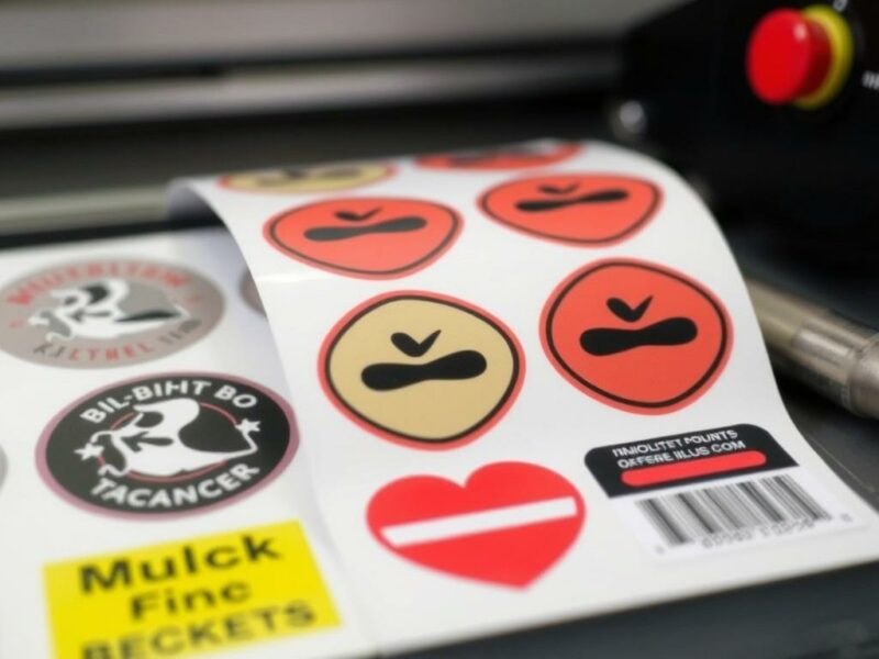 Как печатать наклейки, стикеры и этикетки: практическое руководство для тех, кто хочет сделать это профессионально